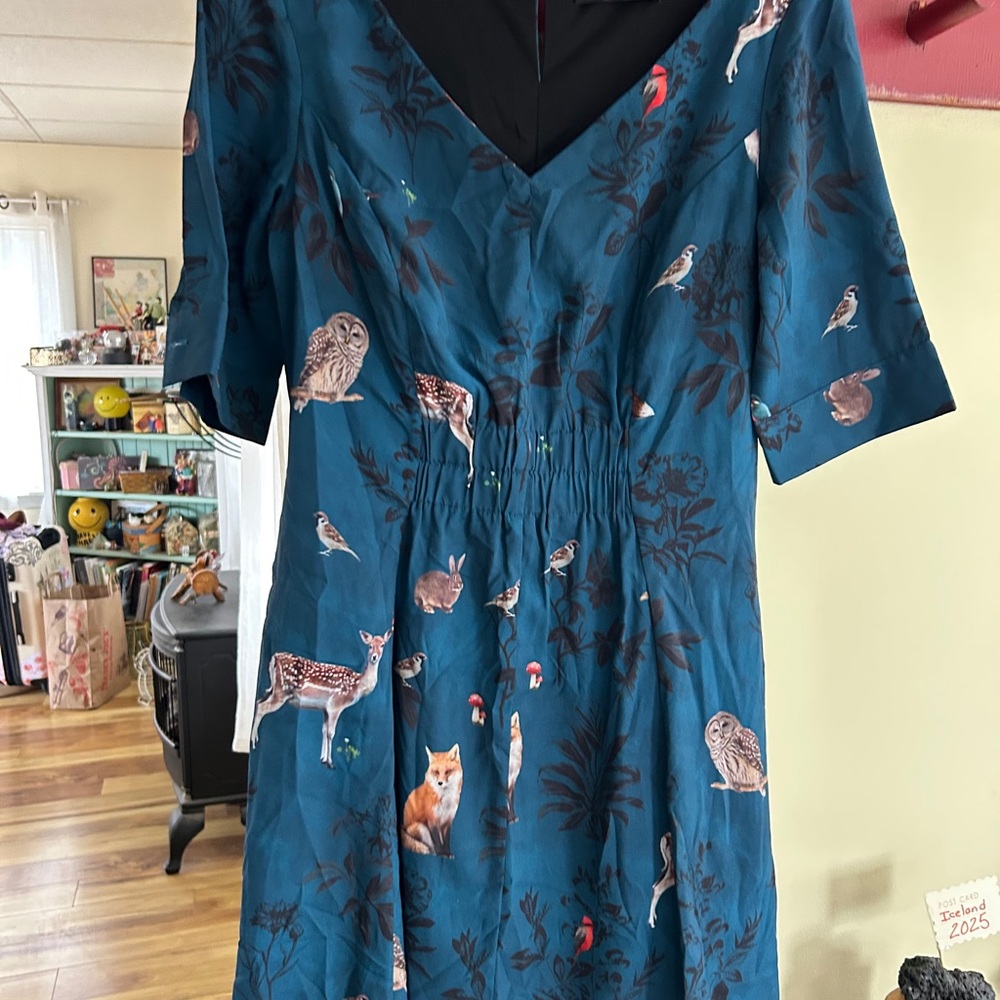 Eshakti woodland  Animal Print Dress